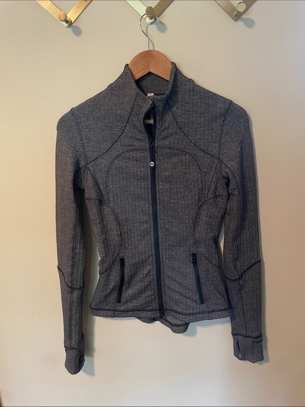 Lululemon Women's Gray Herringbone Jacket